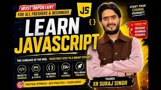 JavaScript Full Course for Beginners | Complete JavaScript Tutorial in Hindi | Freshers to Advanced