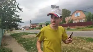 влог гуляем под дождём