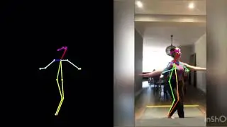 Artificial Intelligence Pose Estimation - Ballet Skeleton