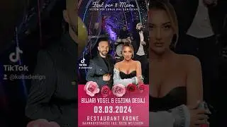 Bujari Vogel & Egzona Dedaj | Fest per 8 Marsin | Krone Wetzikon ZH 03.03.2024