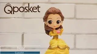 Обзор фигурки Белль с духами Q posket. Belle (Ver A) preview