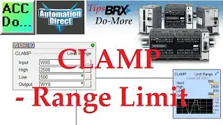 Learn How to Use the Do-More PLC CLAMP: Instruction for Limit Range