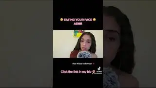 ASMR | EATING YOUR FACE 😋 check the link below to my patreon 💋