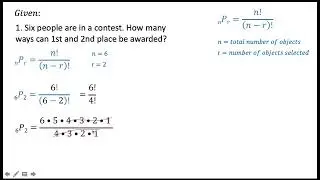 Solving Problems Involving Permutations