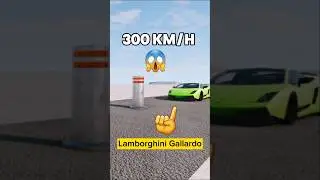 Lamborghini Gallardo #beamngdrive #carcrashtest #automobile #crashtest #beamng #car #beamngcrash