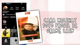 cara melihat foto profil Instagram orang lain tanpa aplikasi