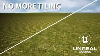 Unreal Engine 5.7 - Fix Repeating Landscape Textures - Tutorial