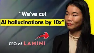 Making AI Work: Fine-Tuning, Inference, Memory | Sharon Zhou, CEO, Lamini