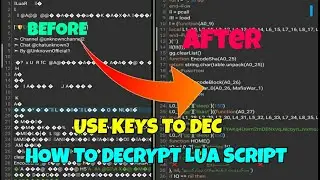 How To Decrypt  Lua Script (Decrypt All Script ) | Paid Dec Tool | 2023 Method