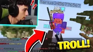 UN ABONAT IMI FACE TROLL PE BEDWARS (MONTAJ FACUT DE MARIUS)