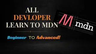 All Developer Learn To MDN