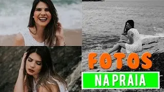 SESSÃO DE FOTOS NA PRAIA 