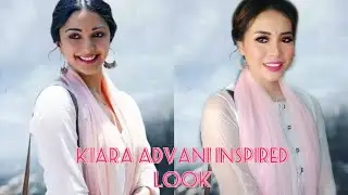 Kiara Advani (SHERSHAAH) Inspired Look || Simple Makeup tutorial
