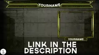 Free Twitch Overlay Template #1