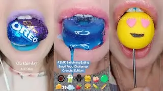 *3 HOURS* ASMR Satisfying Eating Emoji Food Challenge Mukbang Food Compilation 2024
