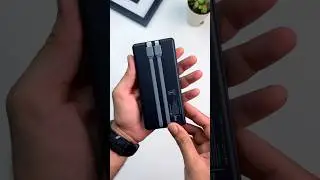 Power Bank With Inbuilt Cables | Must Have 20000 mAh Power Bank For Android and iPhone #shorts