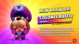I unlocked Colonel Ruffs! - Brawl Stars