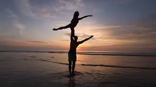 Beach dance with Olivia slow waltz