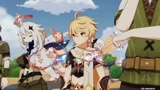 Venti TOP 10 BEST GENSHIN IMPACT SCENES | 1.0 - 2.2