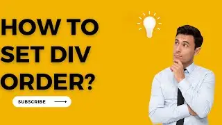 How to Control the Order of Div Elements#HTML#CSS#webdevelopment#divordering#responsive#flexbox