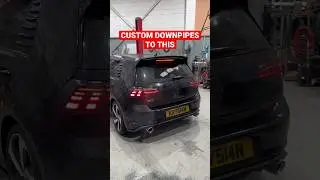 MK Golf GTI Custom Downpipes With Sports Cat💥 