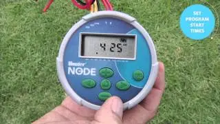 NODE: Setting program start times
