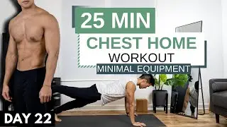 BODYWEIGHT CHEST WORKOUT AT HOME! - Jeremy Sry