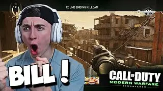 I HIT MY BEST TRICKSHOT ON MWR SO FAR! (Sick Modern Warfare Remastered Trickshot)