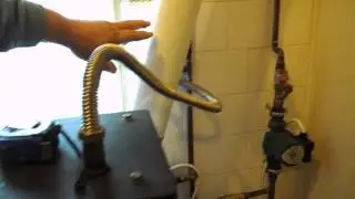 Centrala termica soba racheta cu arzator de peleti part 1