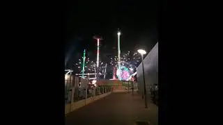 global village 2021 fire work.
