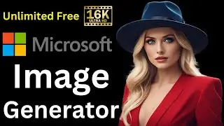 Microsoft Powered AI Text To Image Generator ||