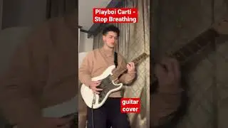 Playboi Carti - Stop Breathing Guitar Cover / Rap Songs on Guitar / Playboi Carti Guitar