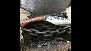 Forging a Kukri knife