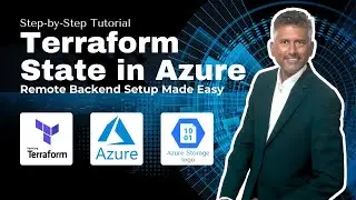 How to store Terraform state file in Azure Storage | Terraform Remote Backend in Azure Storage
