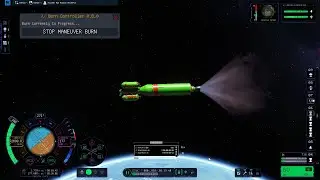 Burn Controller 0.8.0 Maneuver Burn Demonstration (KSP 2 Mod)