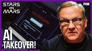 Andy Richter and Adam Rippon Trapped by Infected AI | Stars on Mars