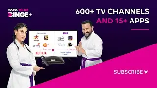 Tata Play Binge+ | 1টি এইচডিএমআই এবং সেট-টপ বক্সে টিভি চ্যানেল এবং ওটিটি অ্যাপ