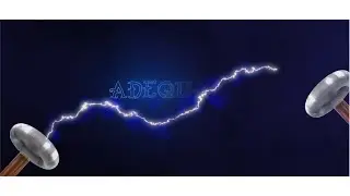 After Effects Electric Stroke Effect || Tesla Coil Intro Title