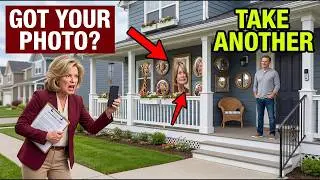 HOA Karen Kept Taking Photos of My House — So I Covered My Porch in Funhouse Mirrors
