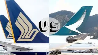 Cathay Pacific A321neo vs Singapore Airlines 737 MAX 8 (ECONOMY Class)