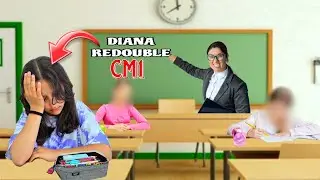 DIANA REDOUBLE LE CM1 (ELLE LE CACHE A SA MÈRE #sistersalipour #luniversdediana