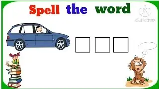 "Fun and Educational three letter word for Kindergarten: Three-Letter Words Spelling Practice!"
