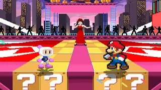 ADD004 MUGEN: Bomberman (Me) Vs Super Better Mario