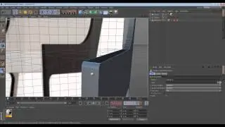 Моделирование мягкой мебели в Cinema 4D часть 1