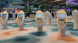 Singapore Changi Airport Terminal 2 Walking Tour