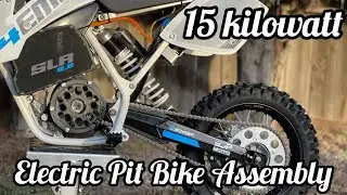 Assembling our Electric Pit Bike for David Pulley. The EMX14 + Behind the Scenes at E&C!