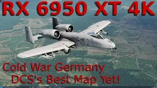 DCS A-10CII: Free Flight Germany - RX 6950 XT - 4K