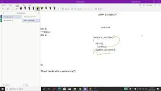 Jump statement in Java - continue keyword