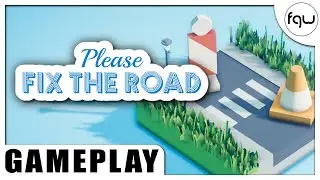 PLEASE FIX THE ROAD Gameplay (PC 4K 60FPS)