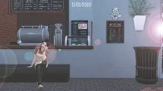 sims 4 vlog: a day at work in the café 🥐☕